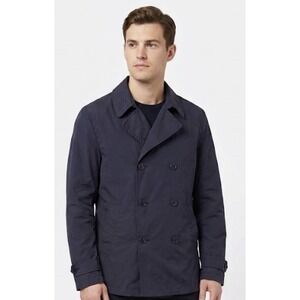 Gant Rugger 'The Pea Coat Men Blue SzM New Haven Connecticut American Sportswear